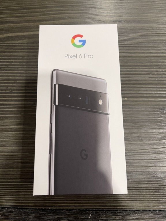 GOOGLE PIXEL 6 PRO (- 256GB - Stormy Black (Unlocked) (CA) BRAND NEW SEALED)
