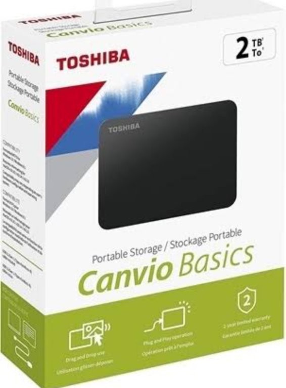 Brand New Toshiba external 2TB