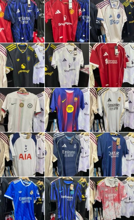 Player version Football jerseys
