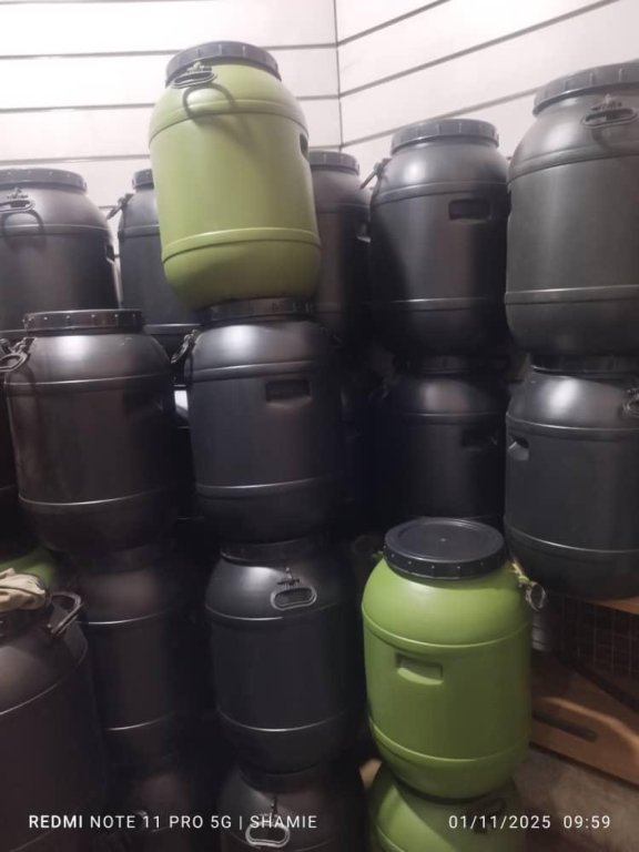 DRUMS ~ 50 LITRES   AVAILABLE