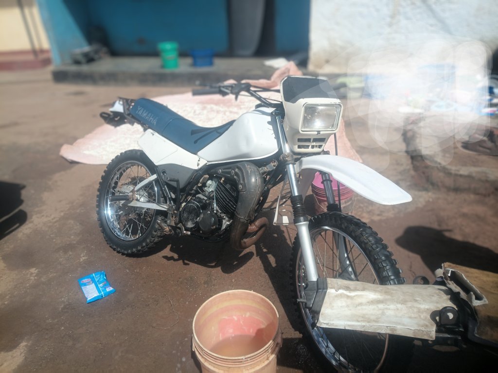 Yamaha heavy duty motorbike