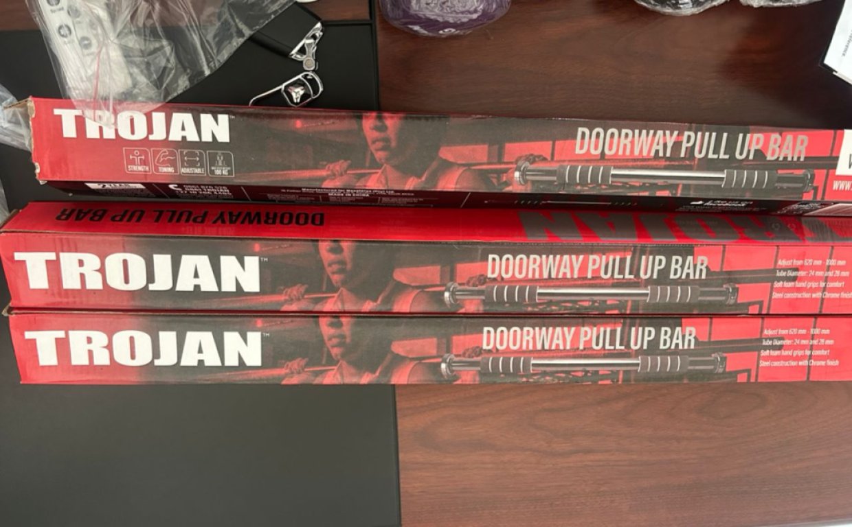 Trojan doorway pull-up bar available