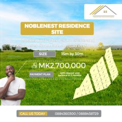 PLOT(S) for sale in Area 3, Behind NBS Bank, Lilongwe, Malawi