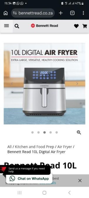 Bennett Read 10L Airfryer