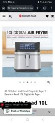 Bennett Read 10L Airfryer - Buy in Malawi
