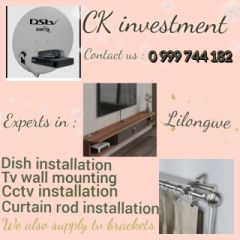Cctv/Dish/Tv/Curtain installation - Buy in Malawi