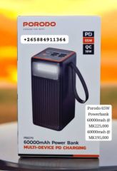 Porodo 65W Powerbank 60000mah - Buy in Malawi