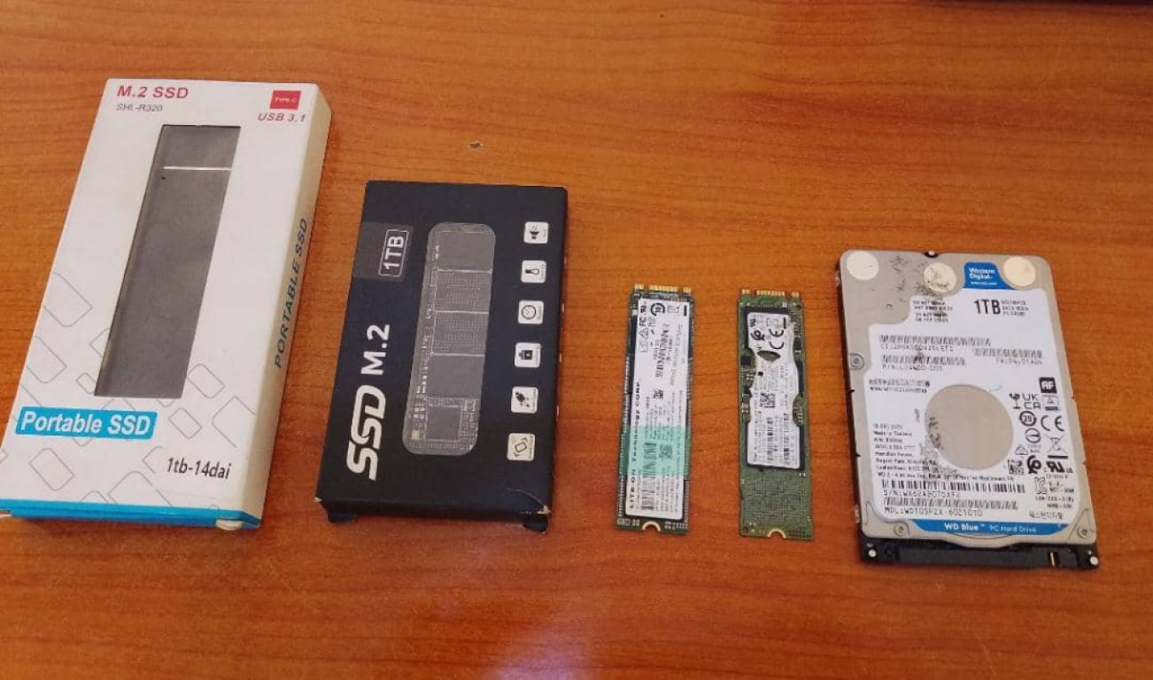 HDD and SSD