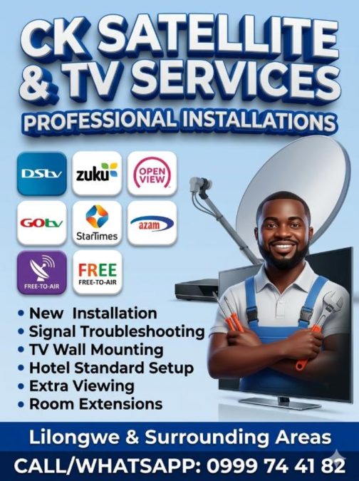 Dish installation and Tv wall mounting services