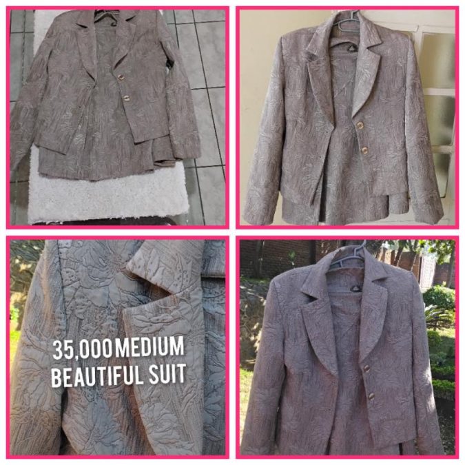 Preloved suit