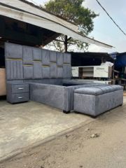 Double, king and queen, single and three quarter sized beds