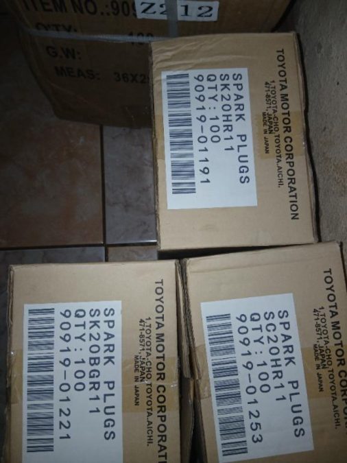 Brand New Spark Plugs