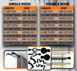CURTAIN RODS AND INSTALLATION