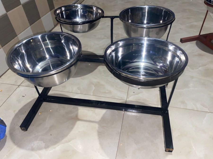 Elevated Dog  food stands for sale
