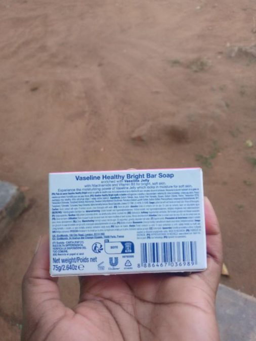 Vaseline soap