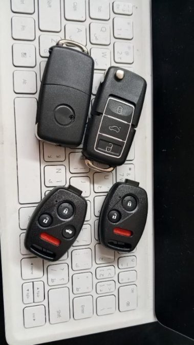 KEY SHELLS , VW & HONDA