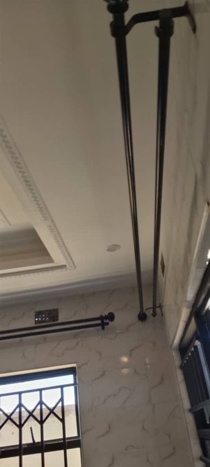 CURTAIN RODS AND INSTALLATION