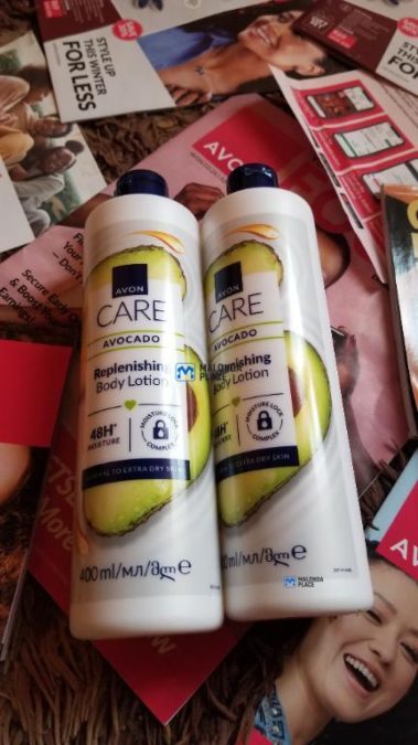 Avon body lotion