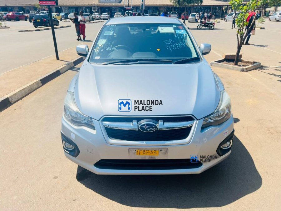 UNREGISTERED SUBARU IMPREZA IN LILONGWE   • 2014 model • Mileage 56,000kms • Automatic Transmission