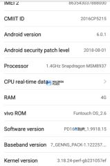Vivo y55 - For Sale in Mzuzu
