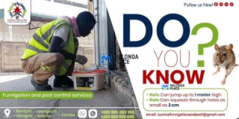 Sunrise Fumigation Services - For Sale in Lilongwe