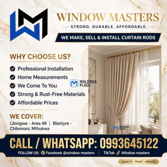 CURTAIN RODS AND INSTALLATION