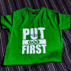 Put God First Tshirt - Buy in Malawi